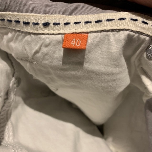 Not The Same N.T.S UK Gray Straight Wide Leg Pants Mid Rise Belted Waist 30" - Picture 16 of 16